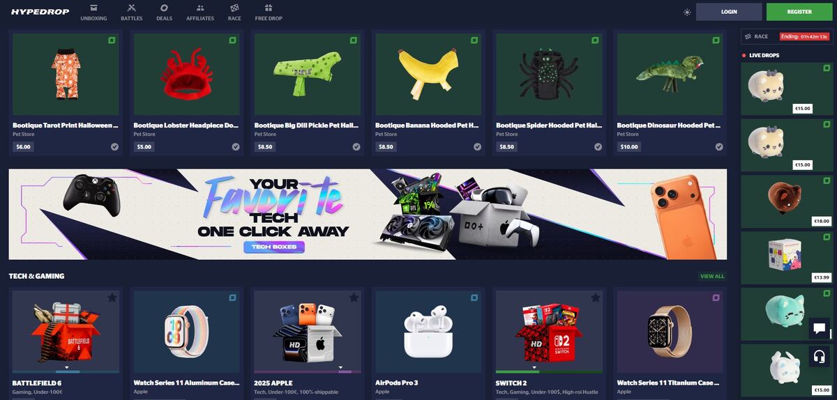 Best Hypedrop Alternatives in November 2025