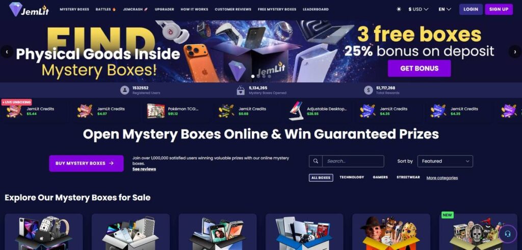 Jemlit home screenshot